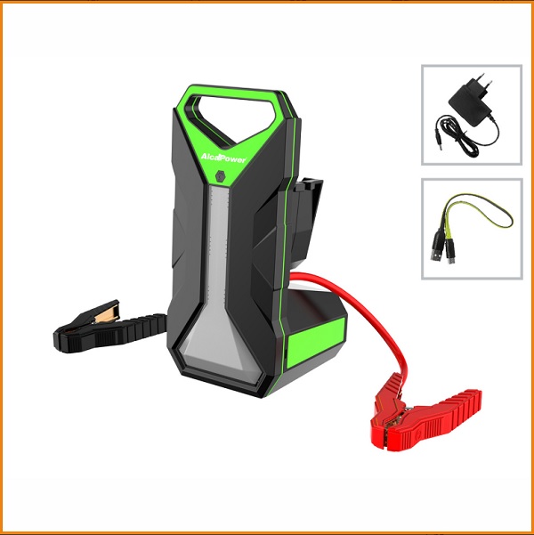 Avviatore d'emergenza 2000A + Power Bank+Lanterna